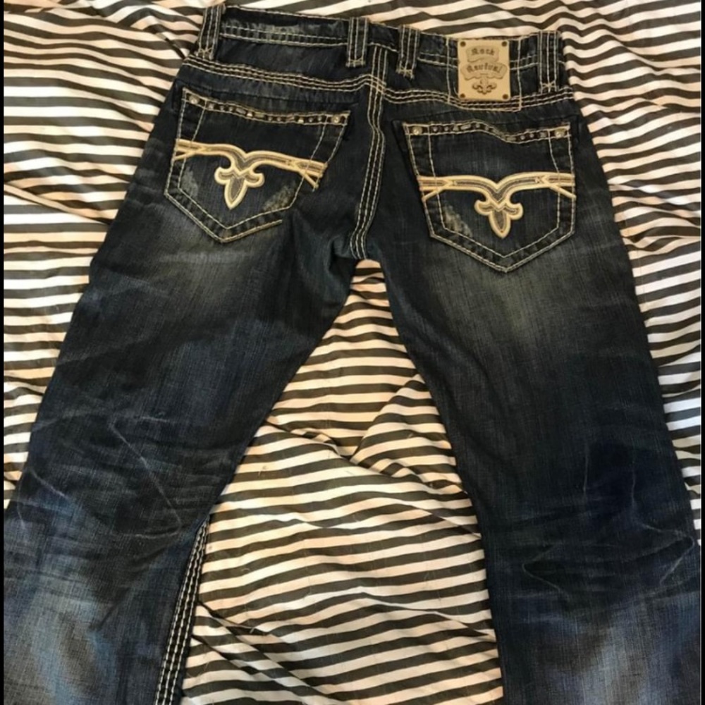 Men’s rock revival jeans
